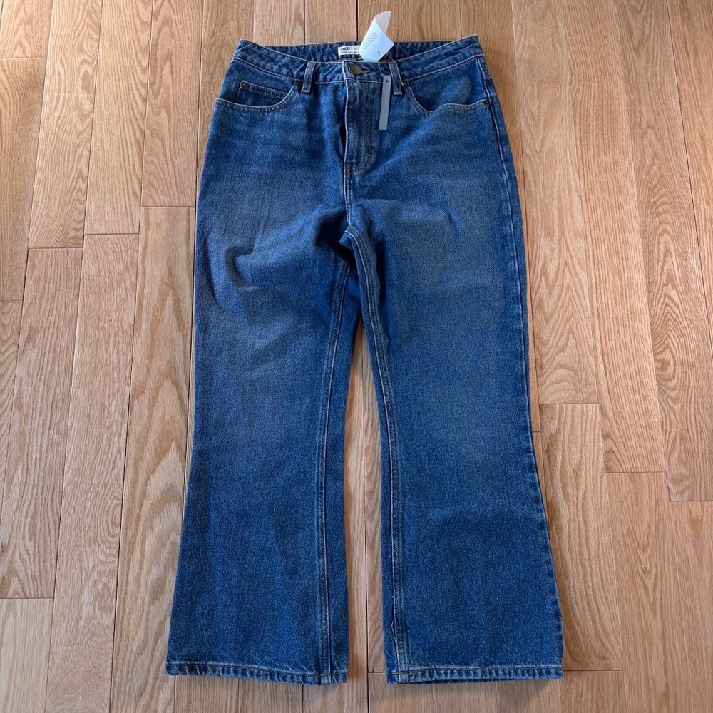 Asos Denim High Rise‎ Flare Blue Jeans Womens 30/32 NWT
